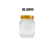 Paket 10pcs Toples Kotak 200ML Toples Sambal - Toples PET Sambal 200Ml