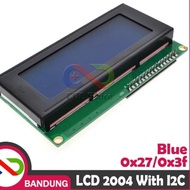 ✴ LCD 20x4 WITH I2C SERIAL INTERFACE MODULE LCD 2004 I2C LCD 20X04 BLUE ♣