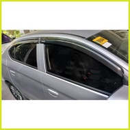 ▼ ❀ ➮ Mitsubishi Mirage G4 2014 - 2024 Premium Rain Visor