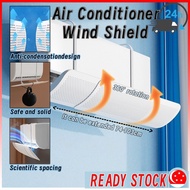 [In Stock]Air Conditioning Windshield Free install Anti-Direct Blowing Universal Windproof Wall-Mounted aircon deflector