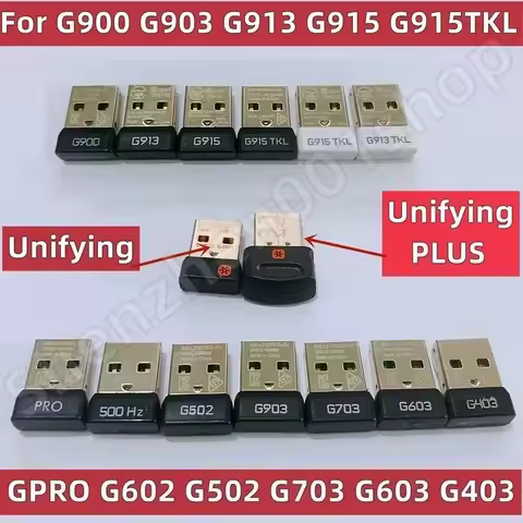 USB Dongle Receiver Adapter For Logitech Unifying Mouse MX M905 M510 Keyboard K400R G403 G603 G703 G