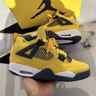 A aj4AJ4 Pure Original Basketball Shoes Midnight White Cement Electric Mother Ollie Sports Men Women