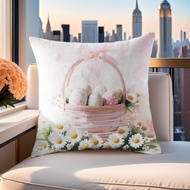 New Easter Creative Design Pillowcase 17.72*17.72 inches