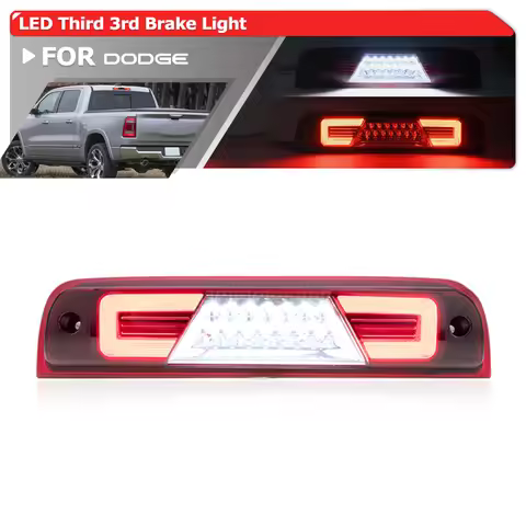 LED Third Brake Light For Dodge Ram 1500 09-18 Ram 2500 3500 10-25 Ram 1500 Classic 19-24 Ram 4500 5