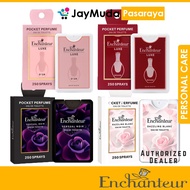 Enchanteur Lux Perfume 18ml 250Time Spray Dazzling Blanc Sensual Noir D'OR Rouge Semnuran Minyak Wan