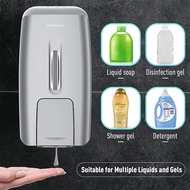 800ML Liquid Soap Dispenser Manual Wall Soap Dispenser Hand Sanitizer Dispenser Manual Pump Soap Dis