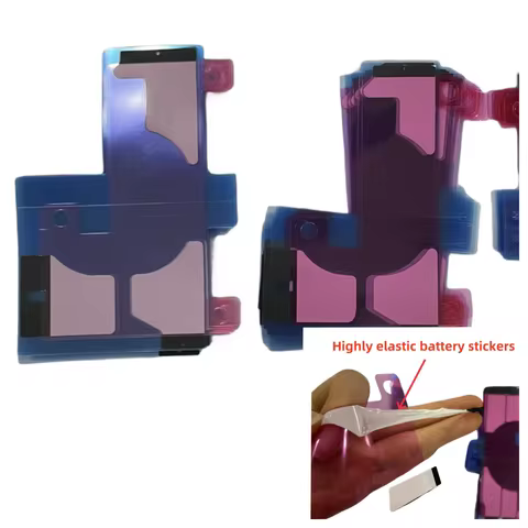 10Pcs/lot Battery Sticker For iPhone 11 12 13 14 Plus 14 Pro Max 6 6S 7 7P 8 Plus X XS XR MAX Adhesi