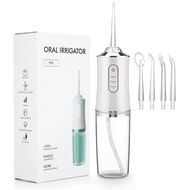 Oral Irrigator Portable Dental Water Flosser USB Rechargeable Water Jet Floss Tooth Pick 4 Jet Tip 2