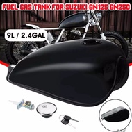 [GJ] Motorcycle Fuel Tank Universal Retro Modified Prince GN125 Fuel Tank with Fuel Tank Cap Fuel Sw