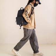 輕舟系列 簡約風通勤雙肩可搭配拉桿箱外勤包超輕質感面料