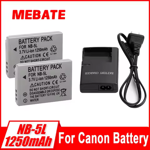 Upgrade 1200mAh nb-5l NB 5L NB5L Camera Battery For Canon S110 SX200 SX210 SX220 SX230 IS HS IXUS 85