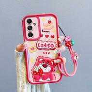 casing samsung a14 Cartoon 3D Stickers Doll phone case for samsung a14 case