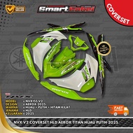 HLD-NVX V2 COVERSET AEROX TITAN HIJAU PUTIH 2025 HLD