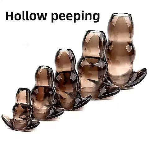 Anus Dilator Tunnel Anal Plug Removable Butt Plug Stimulator Prostate Massager Anal For Men Hollow B