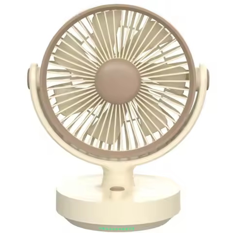 Searide Desktop Fan Portable Rechargeable 4000mA Capacity Large Wind Power USB for Home Office Deskt
