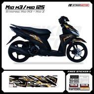 MZ77 Striping Sticker Mio 125 Mio M3 Variation Mothai Mio Z Sticker Striker Striping Stripping Skotl