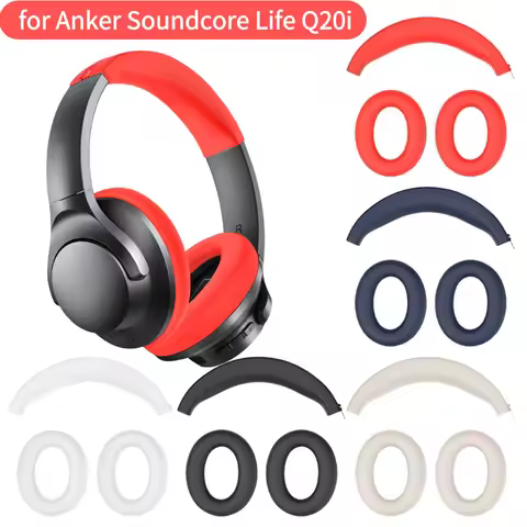 Silicone Headband EarPads Protective Case Headphone Protective Case Headband Cushion Case for Anker 