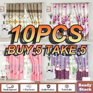 10PCS Curtain For Window Curtain For Door 90x190cm Window Curtain