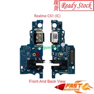 OPPO Realme C61 Charging Board USB Charger Port Pin Mic Handfree Jack For Replacement