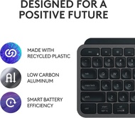 Logitech Mx Keys S Bluetooth & Wireless Combo Graphite * Contain Of Mx Keys & Master 3s *