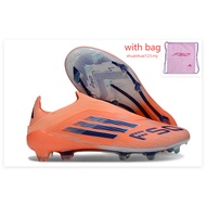 size:35-46 Ready stock Original Messi f50 football shoes ghosted memory lane strawberi warna FG kasu