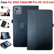 For 2025 Tablet Tab M9 Pro 5G 10.8 inch High Quality PU Leather Stand Flip Cover Tab M9Pro N20 5G 10