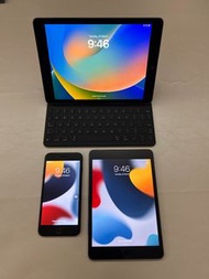 COMBO !!! iPhone 7 Plus (128GB) + iPad Pro 9.7 WiFi (32GB) Space Gray + Smart Keyboard for 9.7-inch 