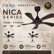 Fiero NICA 62" /56" /40" Premium DC motor Ceiling fan Remote Control Ceiling fan / Kipas siling Prem