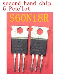 5ชิ้น/ล็อต S60N18R มือสองถึง-220 MOSFET N-Channel 180A ชิป60V