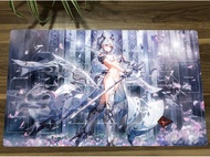 YuGiOh Girl Labrynth of the Sier Castle TCG CCG Mat Trading Card Game Mat Playmat Table Desk Playing Mat Mouse Pad Free