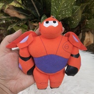 DISNEY Baymax Big Hero 6 Red Mech Armor Mini Keychain Plush