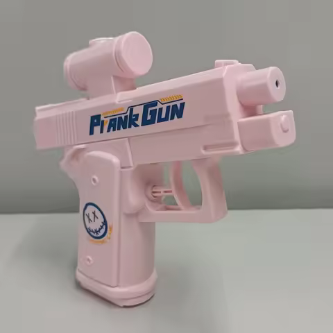 Handheld Manual Creative Double Sided Reverse Water Spray Gun for Outdoor Summer Party Favor Prank G