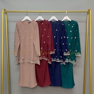 BAJU RAYA 2024/Irisa Lace Kurung / baju full lace depan & belakang