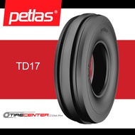 Farm Tractor Tire PETLAS TD17 Agricultural Front Tire Size 7.50-16