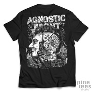HOOKA Premium Distro Band T-Shirt Agnostic Front Band Shirt