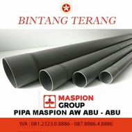 Pipa PVC Maspion meteran 3/4 inch / Pipa Paralon Maspion Aw 3/4"