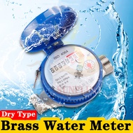 Heavy Duty Brass Water Meter Dry Type (Submeter) / Sub meter Anti Magnetic