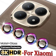 For Redmi Note 15R 15Pro+ 15Pro 15 5G 4G 9D Aluminum Alloy Camera Lens Protector Ring Cover Film For