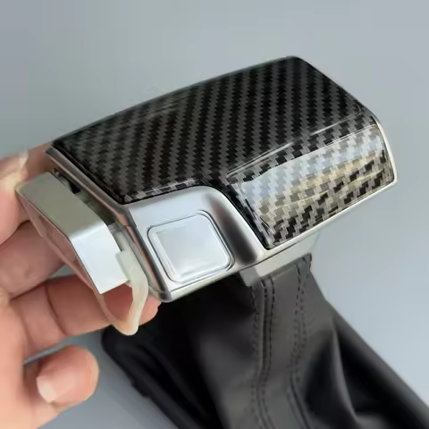 Car Leather Chrome GEAR Shift Knob shift knobs FOR AUDI A6 A7 A3 A4 A5 c6 Q5 2009 2010 2011 2012 201
