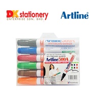 Artline 500A Whiteboard Marker Set of 6 Colors