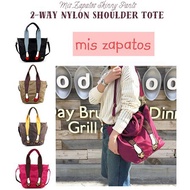 [Mis zapatos] 2WAY Anklet Nylon Shoulder Tote bag Skinny Jeans pumps Heels