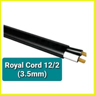 ✻ ✌ ✆ Royal Cord 12/2 Duplex Dual Electrical Wire Boston 3.5mm2 (per meter)