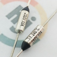 Sanyuan Thermal Fuse (1 Piece 5 Pieces) Sanyuan RY Hot Melt Broken TF98-172-240 Degrees 250V10A