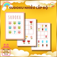 [4-6 Years Old] 30 Multi-Level Sudoku Games for Children, Sudoku 3x3, 4x4, 5x5, 6x6 Many Levels