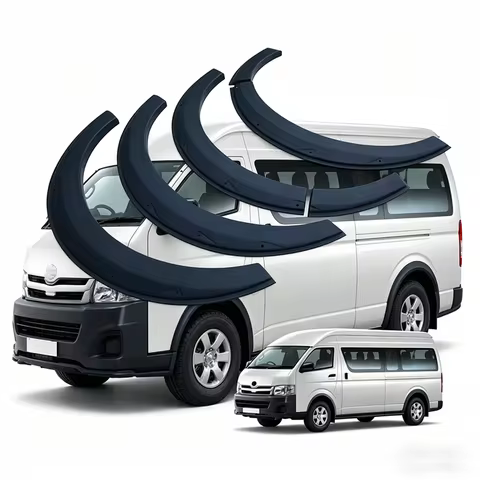 for Toyota Hiace 200 series 2005-2018 Hiace wheel flares with nails