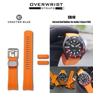 crafter blue cb10 for seiko 5 sport srpd and skx007 ของแท้ โดย overwrist