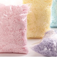 10pcs/set Colored Flake Paper 100g Wrinkled Texture Shockproof Fill In The Box Gift Wrapping Parcel 