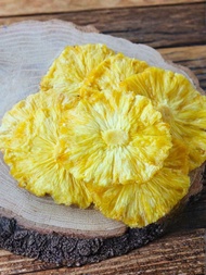 สับปะรดอบแห้งธรรมชาติ ไร้น้ำตาล สำหรับตกแต่งและทานเล่น | Natural Dried Pineapple No Sugar | ส่งไว 1–