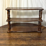 *51025-法國復古風精緻木製三層收納架