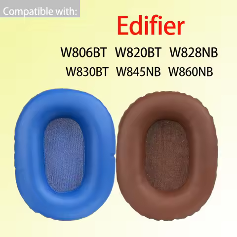 Universal Fit Earpads for Edifier W806BT W820BT W828NB Headphones W830BT W845NB W860NB Ear Pad Cushi